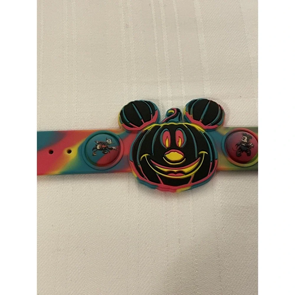 NEW Walt Disney Parks Halloween Mickey & Friends Fidget Pop It Band‎ Bracelet